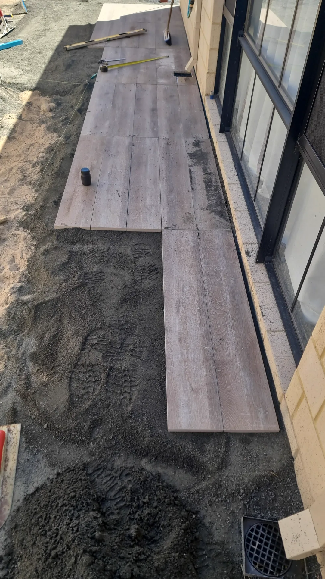 Tiling work near Byford